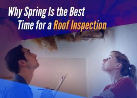 Why spring is the best time for a roof inspection.