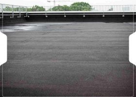 An image of a roof with a tarp on it.