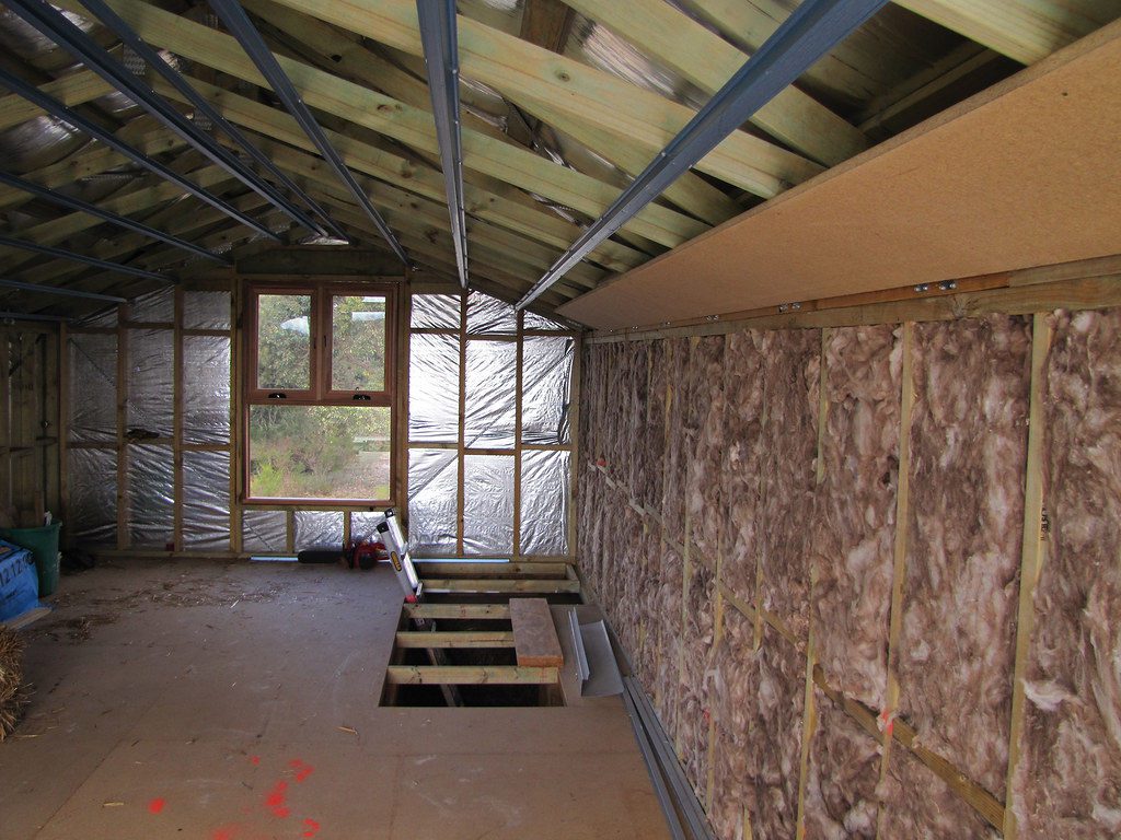 roof insulation in attic