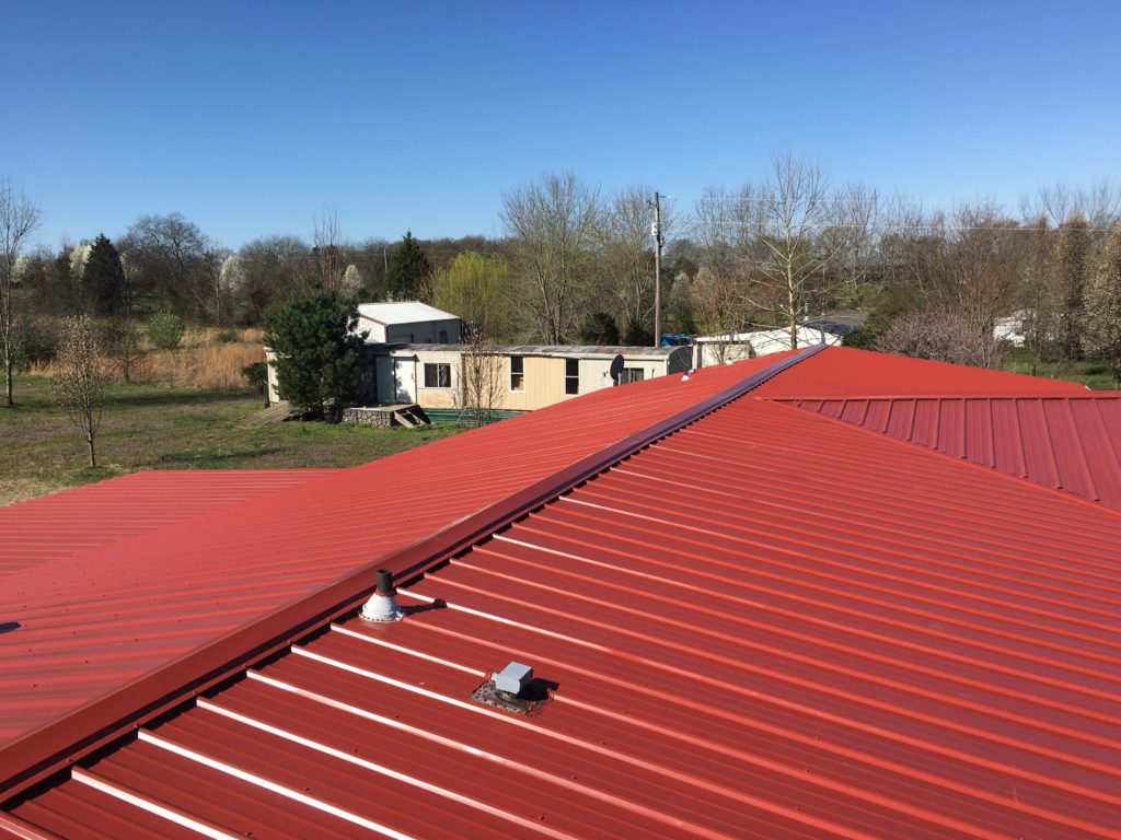 metal roof-fire resistant roofing material