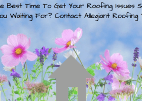 Spring is the best time to get roofing issues inspected - contact Magna Roofing today!